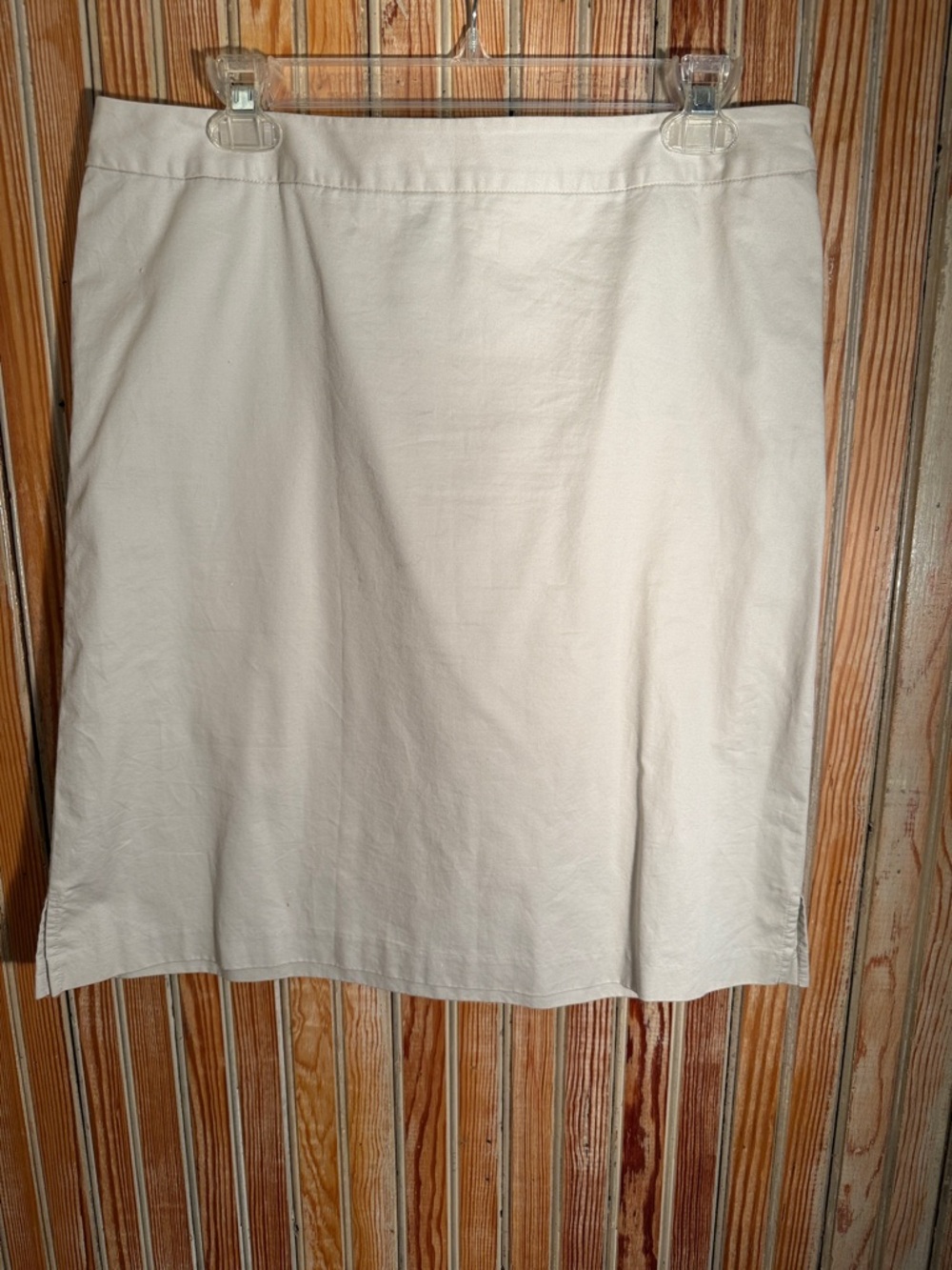 GAP Women's Cream Midi Skirt